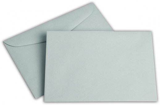 Briefhüllen B6 125/176 mm blau 