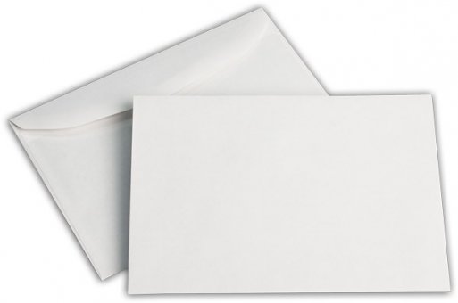 Briefhüllen B6 125/176 mm weiß 
