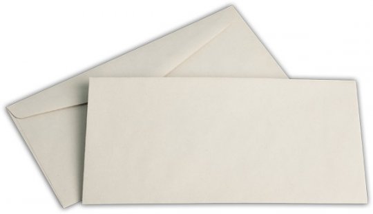 Briefhüllen DL 110/220 mm grau 