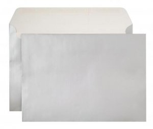 Metallic Briefhüllen C4 229/324 mm silber 