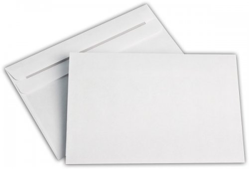 Briefhüllen B6 125/176 mm weiß 