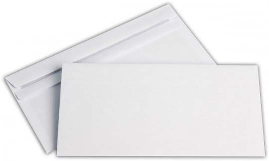Briefhüllen DL 110/220 mm weiß 