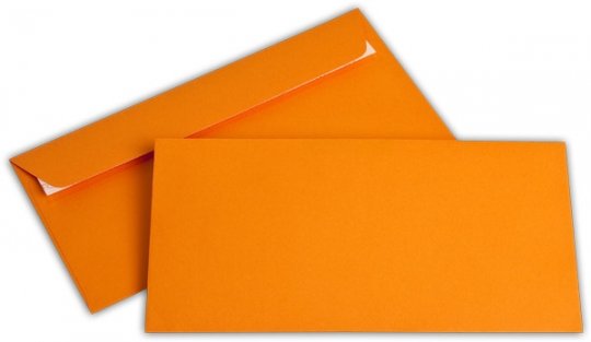 Briefhüllen C6/5 114/229 mm orange 