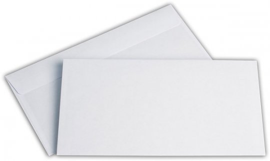 Briefhüllen KO 125/235 mm weiß 