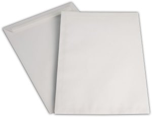Transparent Briefhüllen C4 229/324 mm weiß 