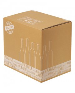 PTZ Versandkarton Wein 6 Flaschen 