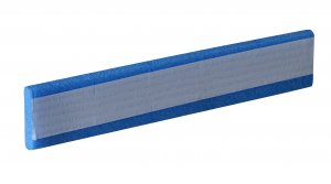 Pad Rectangular Schaumprofil A: 50mm 1150mm/Stange standard, blau HMR 