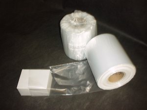 LDPE-Schlauchfolie, transparent 600 x 0,05 mm / 500m 