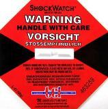 Shockwatch Label rot 50g / 50 ms 