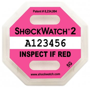 Shockwatch 2 Label Pink 5g / 50 ms 