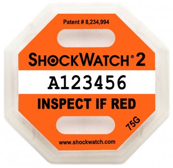 Shockwatch 2 Label Orange 75g / 50 ms 
