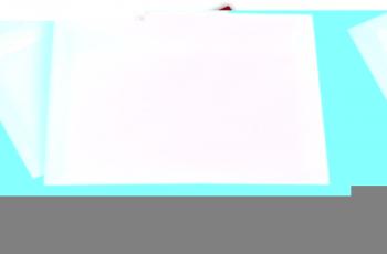 Transparent Briefhüllen C5 162/229 mm, haftklebend, intensivrot