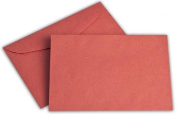 Briefhüllen C6 114/162 mm rot