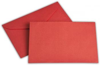 Briefhüllen B6 120/176 mm rot