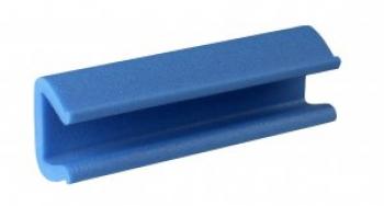 U Tulip Schaumprofil A: 57mm 2000mm/Stange blau
