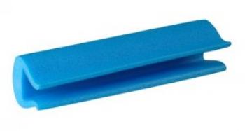 U dicker Boden Schaumprofil A: 20mm 2000mm/Stange standard blau
