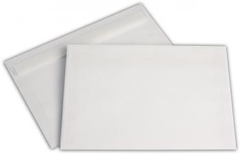 Transparent Briefhüllen C5 162/229 mm weiß