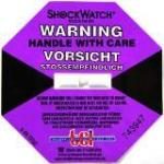 Shockwatch Label lila 37g / 50 ms