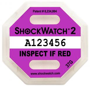 Shockwatch 2 Label Lila 37g / 50 ms