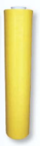 Handstretchfolie 23 µ, gelb, 500 mm x 260 lfm