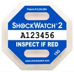Shockwatch 2 Label Blau 15g / 50 ms