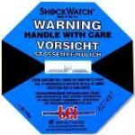 Shockwatch Label blau 10g / 50 ms
